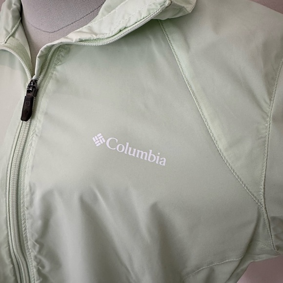 Green Columbia rain jacket - Picture 3 of 6